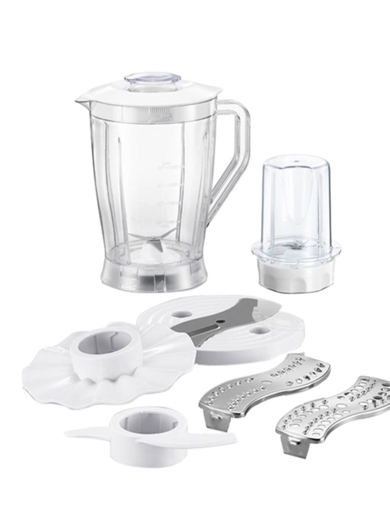 Food Processor 600W MJFP60D1 White/Clear